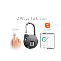 Smart Lockout Padlock Отпечатка пальцев для безопасности с туйей